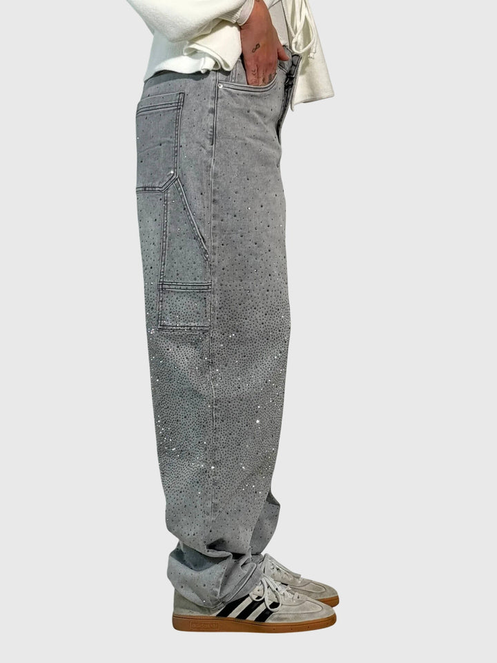 Women’s Rhinestone Embellished Party Pants