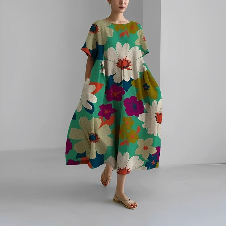 Women’s Floral Summer Maxi Dress
