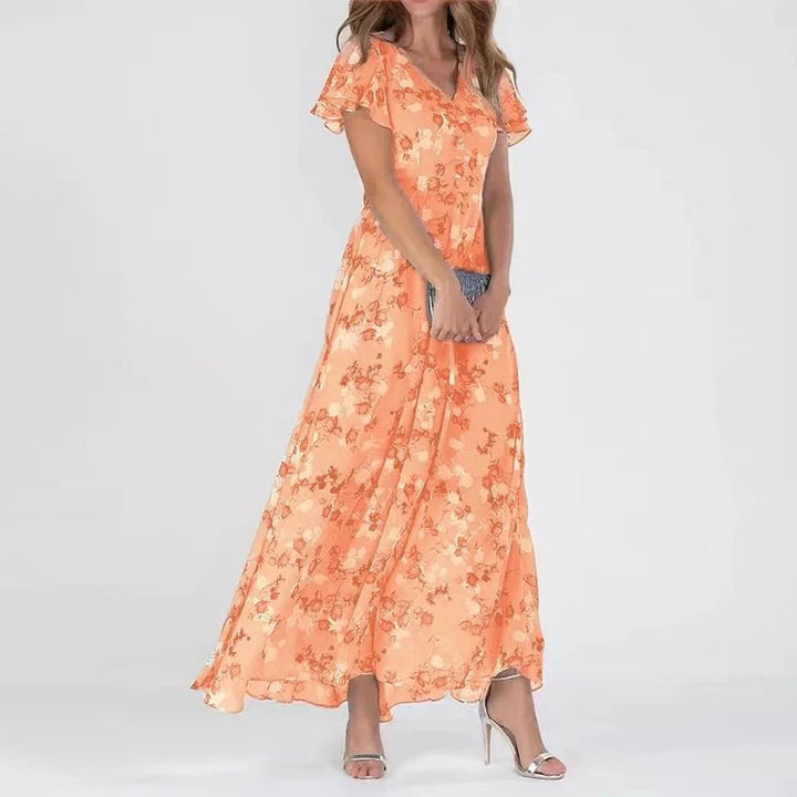 Women’s Ruched Tummy Control Evening Dress