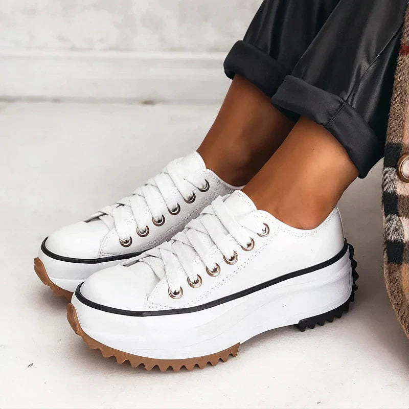 Women’s Chunky Platform Lace Up Sneakers