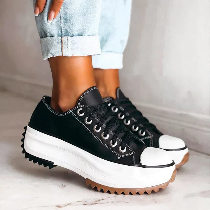 Women’s Chunky Platform Lace Up Sneakers