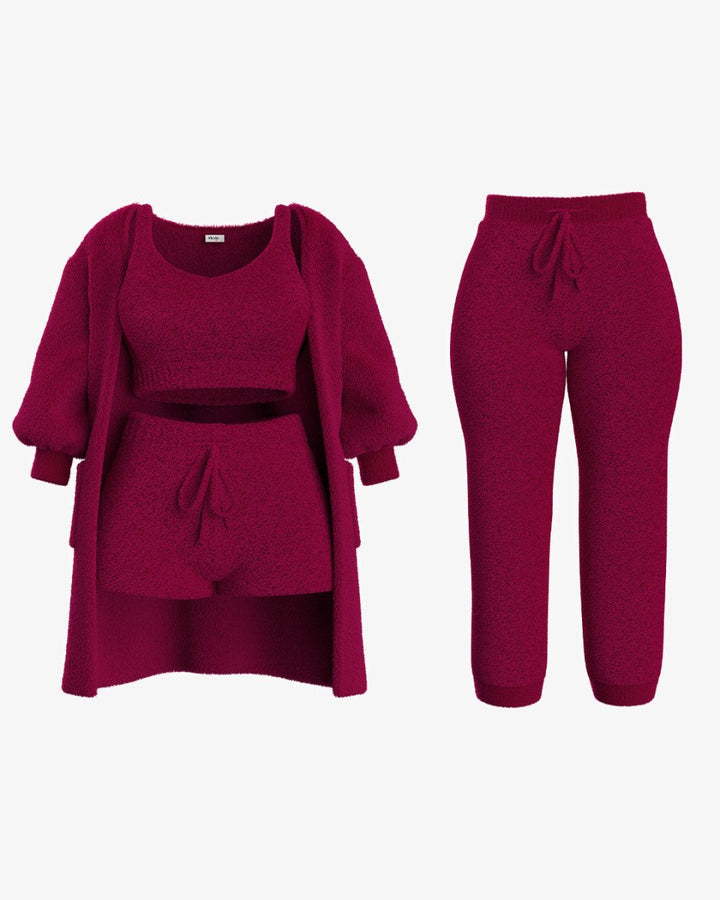 Women’s Two-Piece Knit Lounge Set