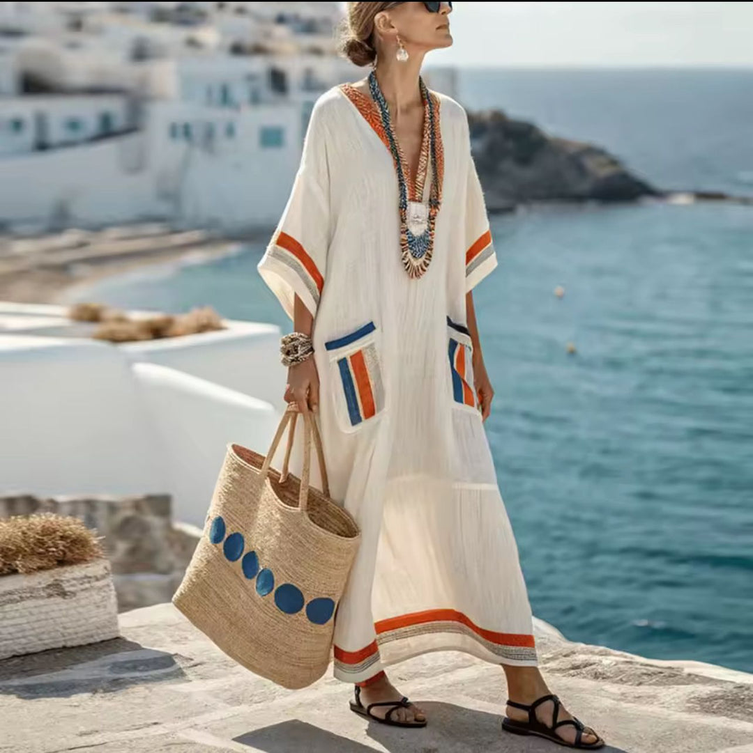 Women’s Spaghetti Strap Summer Maxi Dress