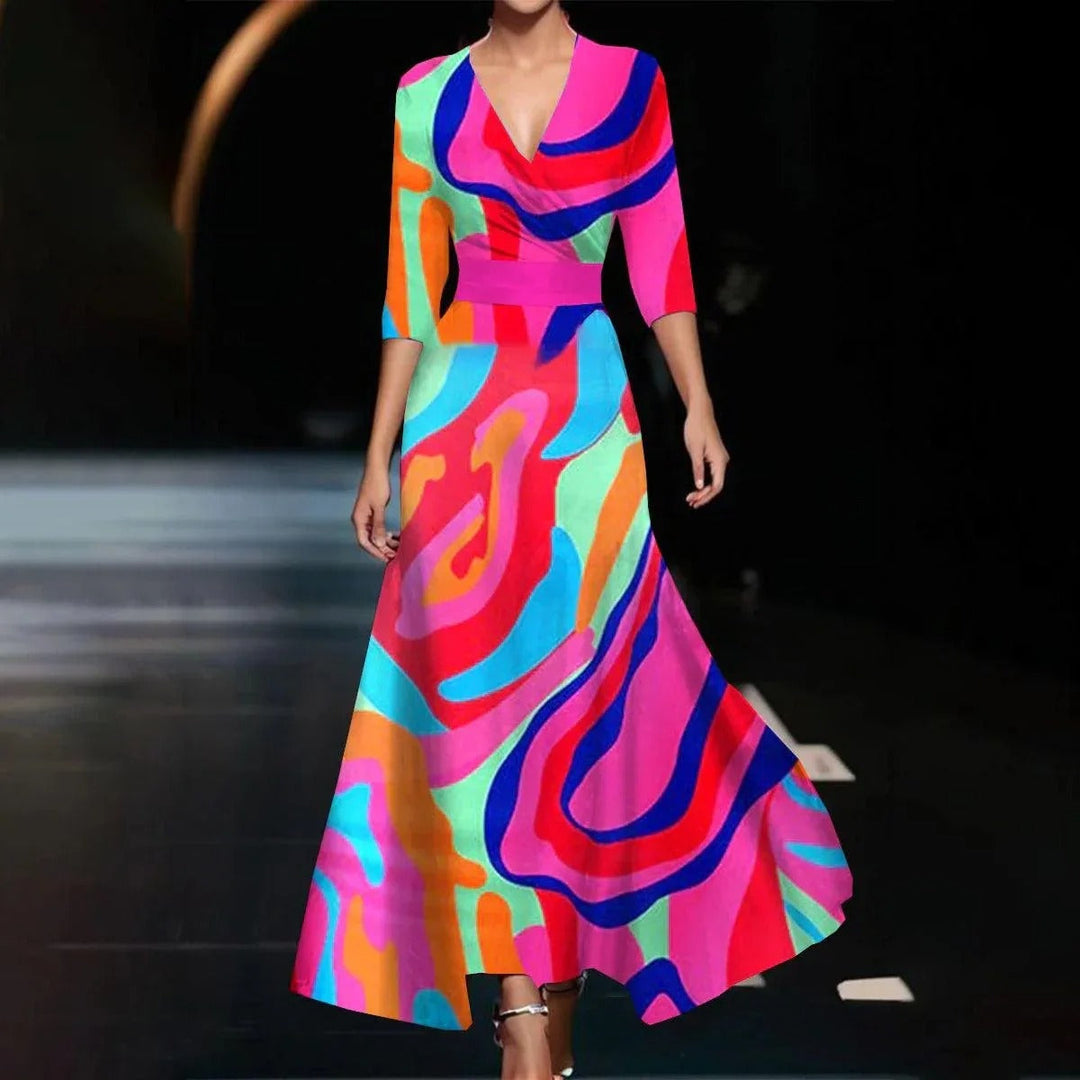 Women’s Floral Print Summer Dress
