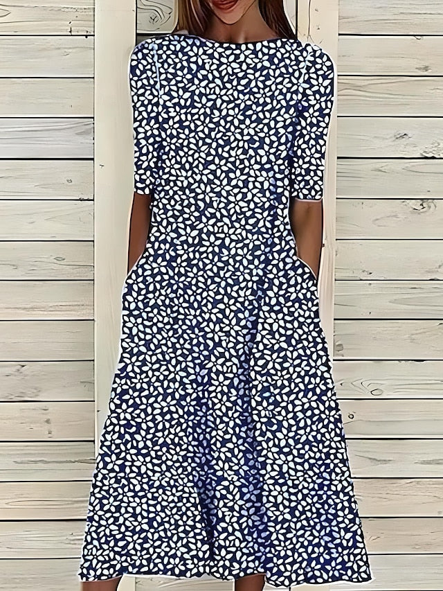 Women’s Floral Print Summer Dress